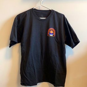 Vans black graphic tee